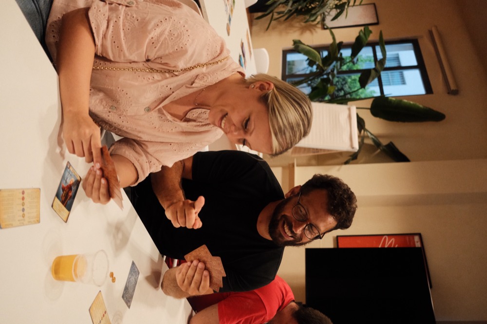 Serata di giochi da tavolo